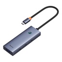 6u1 Hub Baseus UltraJoy USB-C do HDMI4K@60Hz+4xUSB 3.0+PD (svemirsko siva)