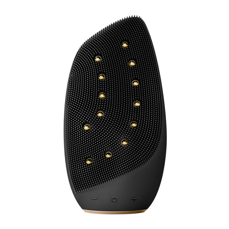 Sonic Thermo Facial Brush & Face-Lifter 8in1 Geske s APP-om (siva)