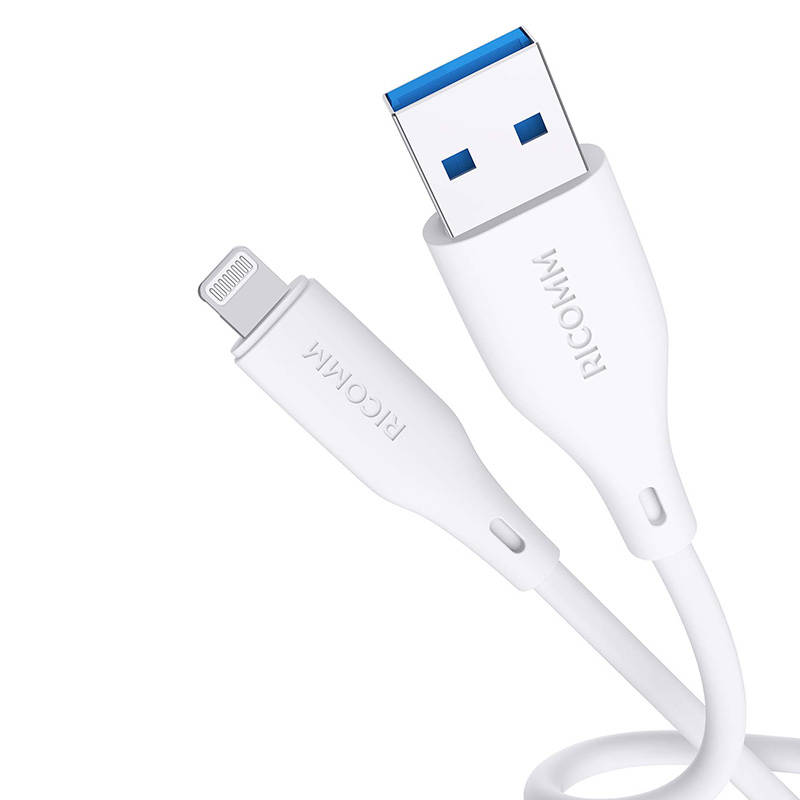 USB-A na Lightning kabel Ricomm RLS004ALW 1,2 m