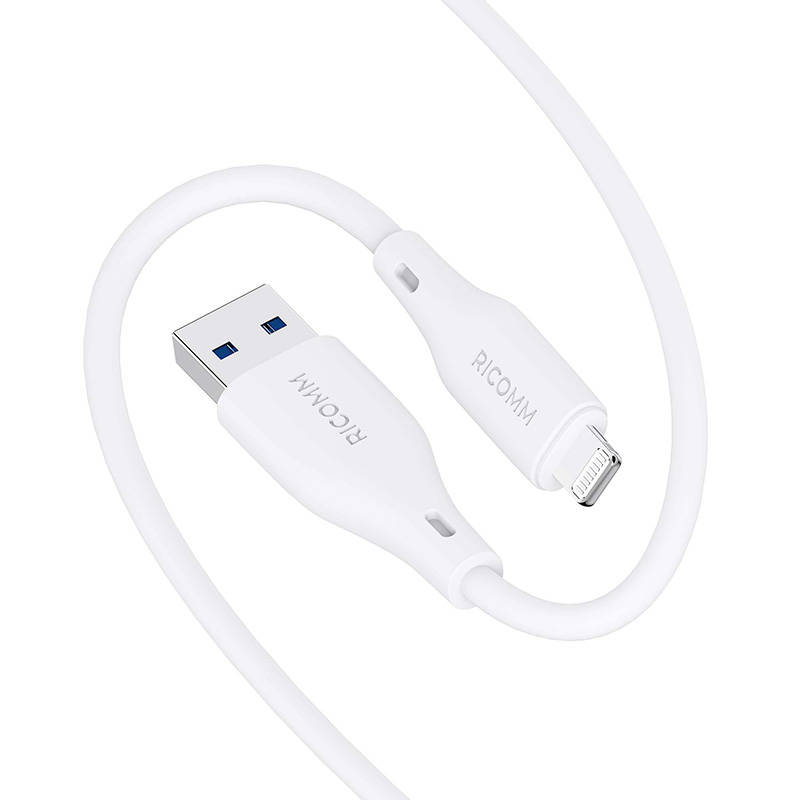 USB-A na Lightning kabel Ricomm RLS004ALW 1,2 m