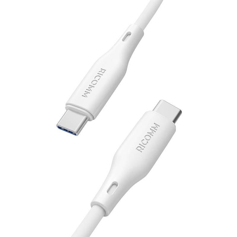 USB-C na USB-C kabel Ricomm RLS304CCW 1,2 m