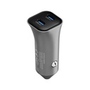 Auto punjač 40W Ricomm RA401 2xUSB-C