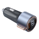 Mcodo CC-5670 75W digitalni zaslon PD 1*USB-A 1*USB-C auto punjač