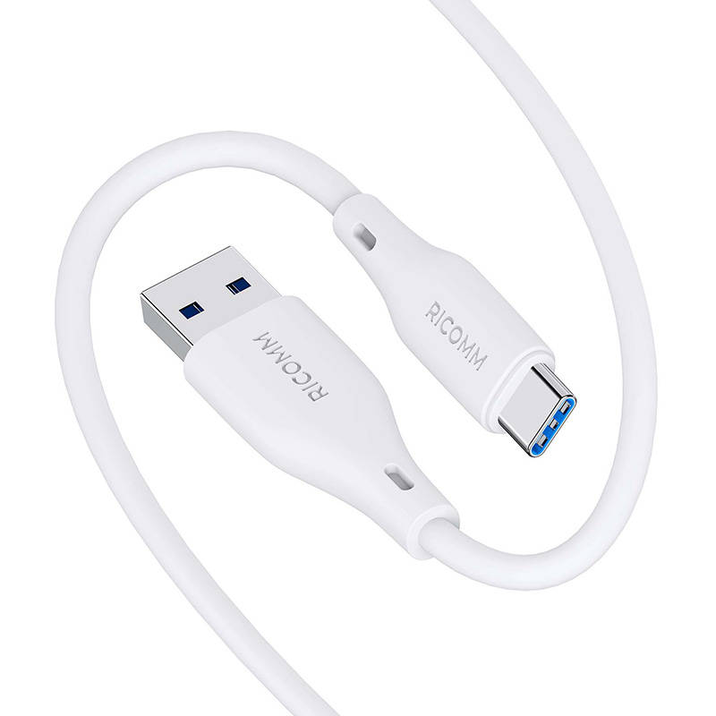 USB-A na USB-C kabel Ricomm RLS004ACW 1,2 m