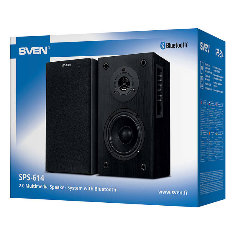 Zvučnici SVEN SPS-614 40W Bluetooth (crni)