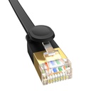 Baseus Cat 7 UTP Ethernet RJ45 kabel ravni 1,5m crni