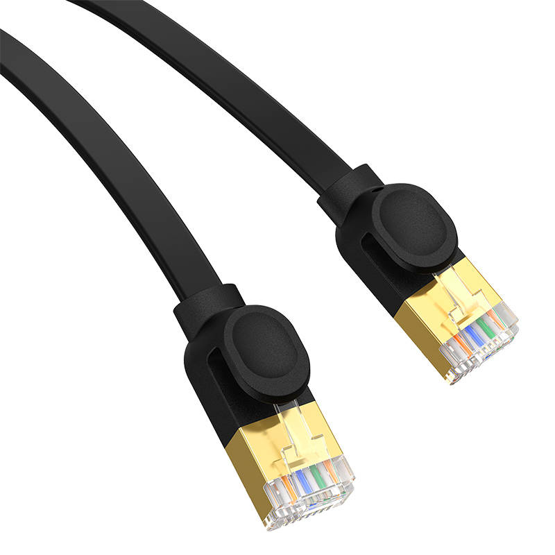 Baseus Cat 7 10Gb Ethernet RJ45 kabel 3m crni