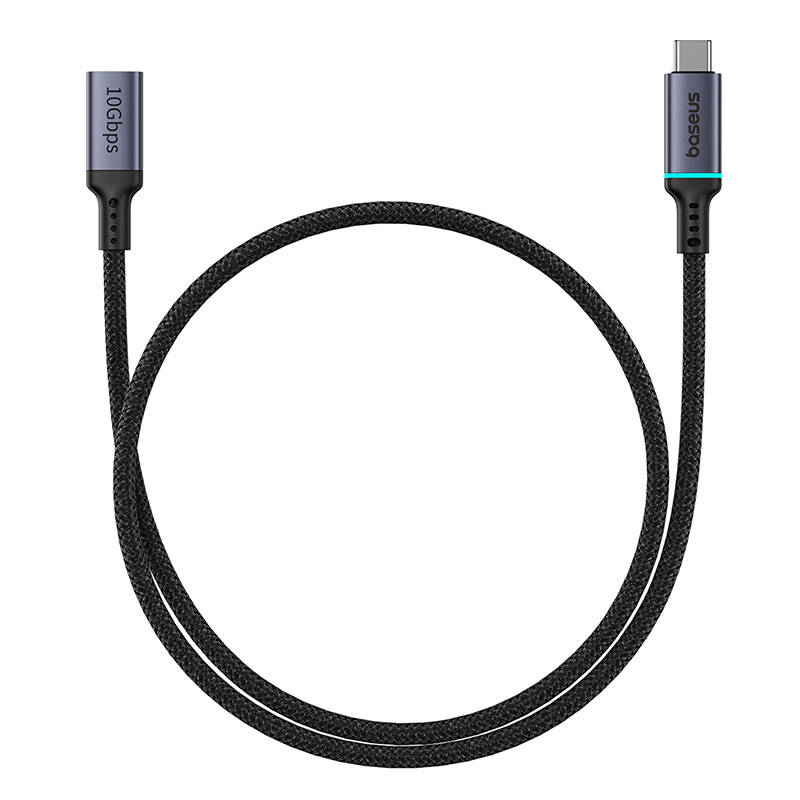 Baseus High Definition produžni kabel USB-C Male to Female 10Gbps, 0,5m (crni)