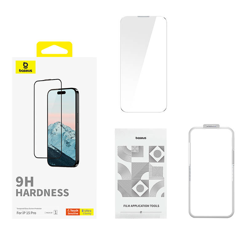 Diamond Tempered Glass Baseus 0.3mm za iPhone 15Pro