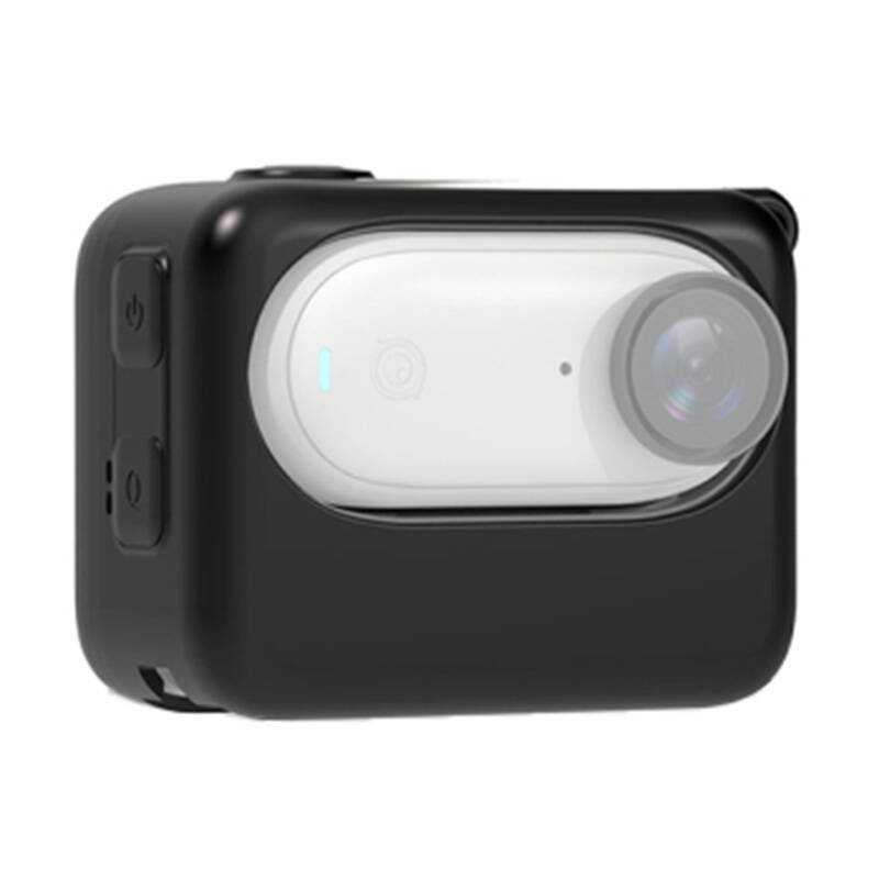 Torbica za punjenje kamere PULUZ Silikonska torbica za Insta360 GO 3 (crna)