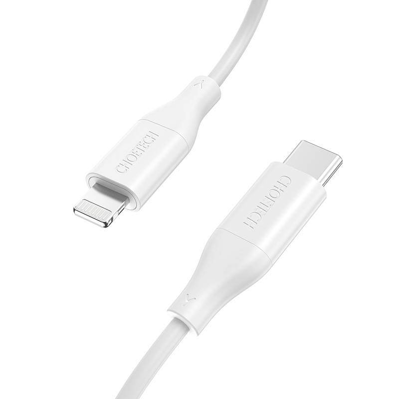 Kabel Choetech IP0040 USB-C na Lightning PD18/30W 1,2m (bijeli)