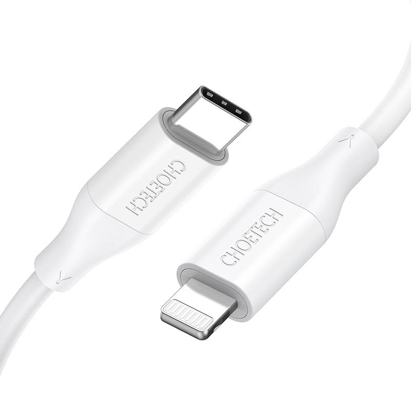 Kabel Choetech IP0040 USB-C na Lightning PD18/30W 1,2m (bijeli)