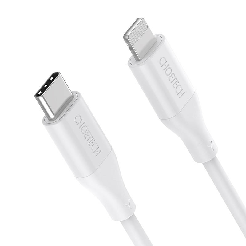 Kabel Choetech IP0040 USB-C na Lightning PD18/30W 1,2m (bijeli)