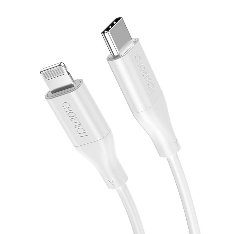 Kabel Choetech IP0040 USB-C na Lightning PD18/30W 1,2m (bijeli)