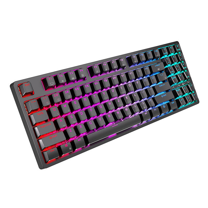 Mehanička tipkovnica Royal Kludge RK92 RGB, Brown switch (crna)