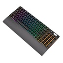 Mehanička tipkovnica Royal Kludge RK96 RGB, crveni prekidač (crna)