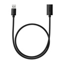 USB 3.0 produžni kabel Baseus muški na ženski, serija AirJoy, 0,5 m (crni) (paket od 5 komada)