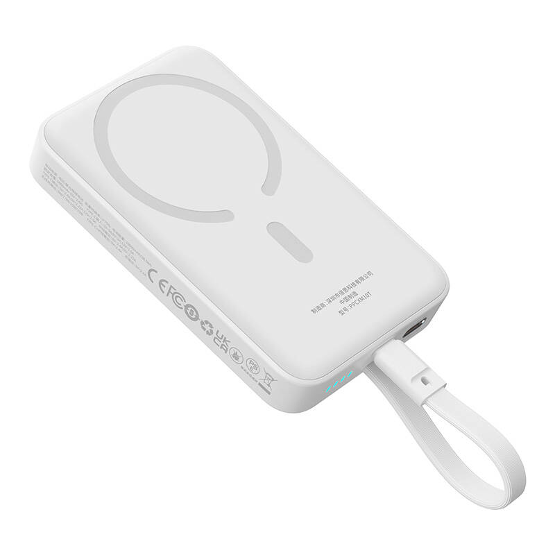 Powerbank Baseus Magnetic Mini 10000mAh 30W MagSafe (bijela)