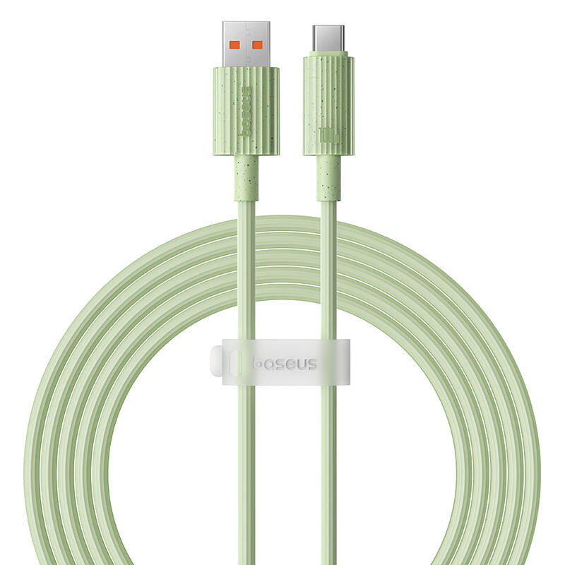 Kabel za brzo punjenje Baseus USB na USB-C Habitat Series 2m 100W (zeleni)