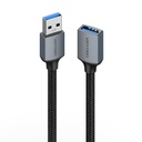 Produžni kabel USB 3.0, muški USB na ženski USB-A, Vention 2m (crni)