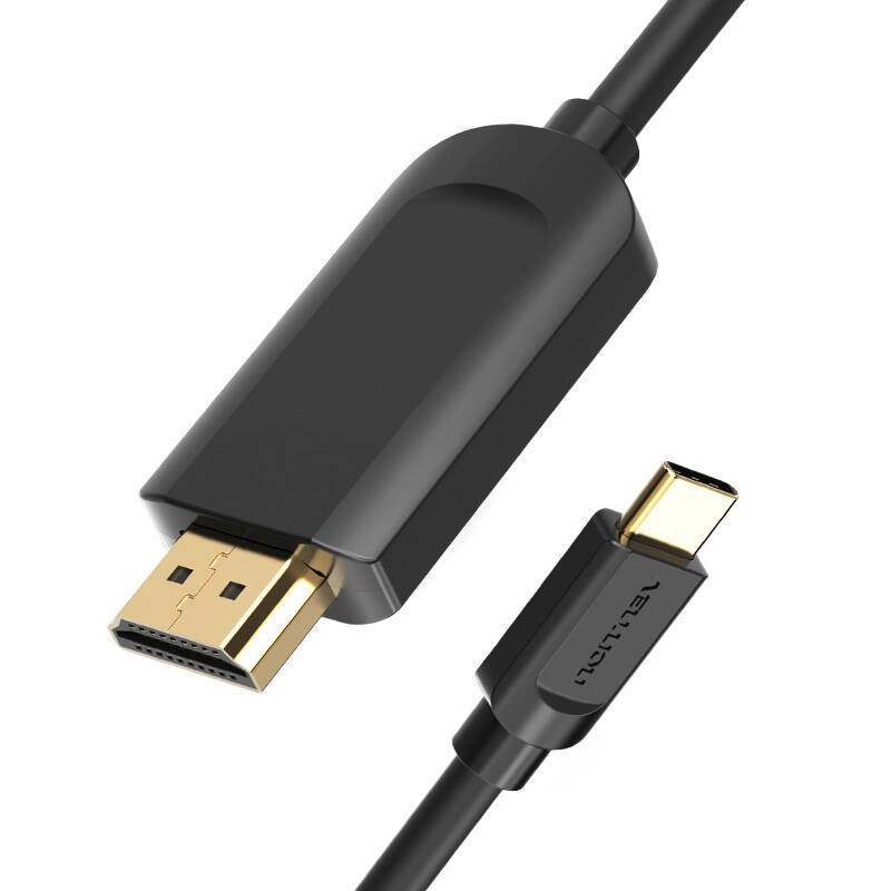 USB-C na HDMI, Vention CGUBG, 1,5 m (crni)