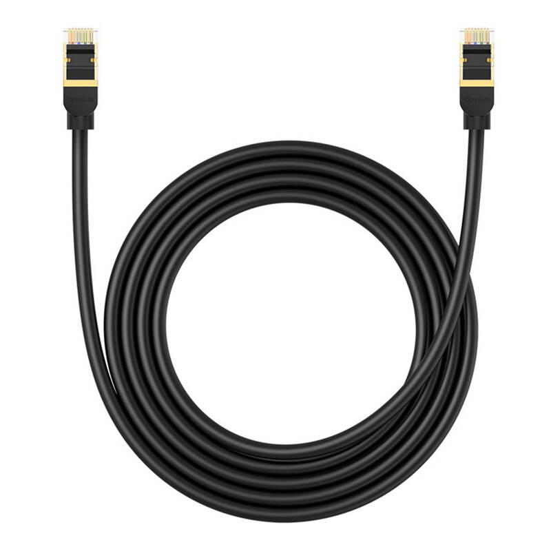 Mrežni kabel cat.8 Baseus Ethernet RJ45, 40Gbps, 2m (crni)