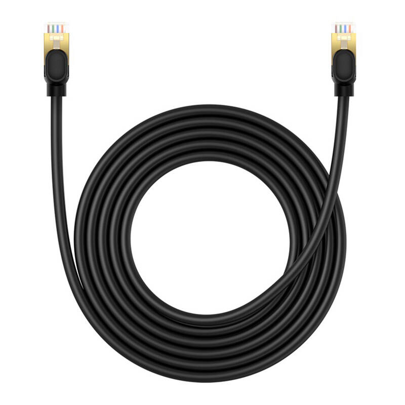 Mrežni kabel cat.8 Baseus Ethernet RJ45, 40Gbps, 3m (crni)