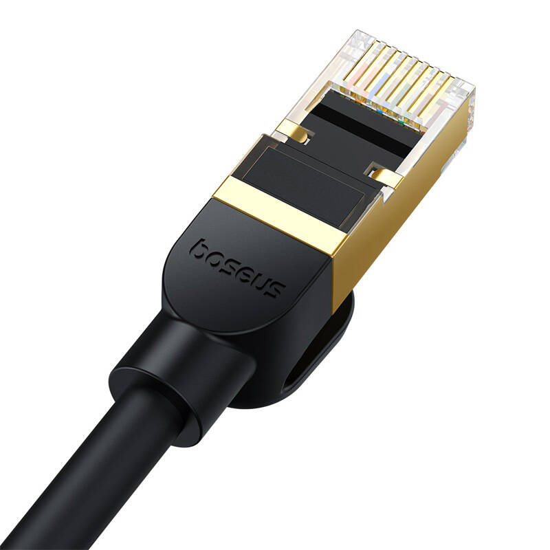 Mrežni kabel cat.8 Baseus Ethernet RJ45, 40Gbps, 3m (crni)