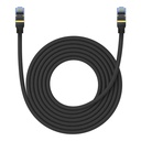 Pleteni mrežni kabel cat.7 Baseus Ethernet RJ45, 10Gbps, 5m (crni)