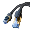 Pleteni mrežni kabel cat.7 Baseus Ethernet RJ45, 10Gbps, 8m (crni)