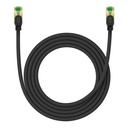 Pleteni mrežni kabel cat.8 Baseus Ethernet RJ45, 40Gbps, 2m (crni)