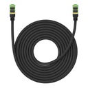 Pleteni mrežni kabel cat.8 Baseus Ethernet RJ45, 40Gbps, 10m (crni)