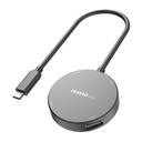 Hub Dudao A15B 4w1, USB 3.0 + 3x USB 2.0 na USB-C (sivo)