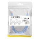 Okrugli kabel Baseus Ethernet RJ45, Cat.6, 3m (plavi)