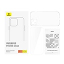 Clear Case Baseus iPhone 15 + kaljeno staklo