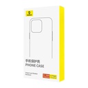 Clear Case Baseus iPhone 15 + kaljeno staklo