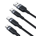 Kabel USB Multi-Use Joyroom S-1T3018A18 3w1 / 3,5A / 2m (crni)