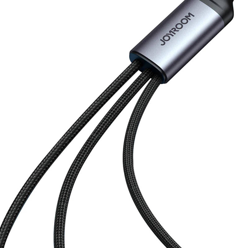 Kabel Speedy USB Joyroom SA21-1T3, 3 u 1/ 100W/Kabel 1,2 m (crni)