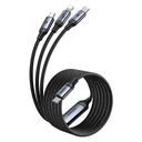 Kabel Speedy USB Joyroom SA21-1T3, 3 u 1/ 30W/Kabel 1,2 m (crni)