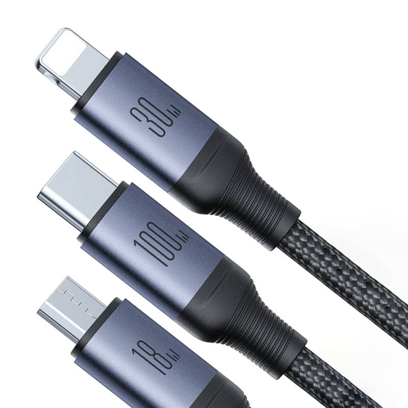 Kabel Speedy USB Joyroom SA21-2T3, 6 u 1/ 100W/Kabel 1,5 m (crni)