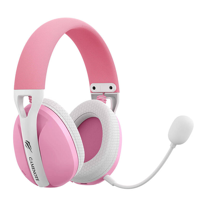 Gaming slušalice Havit Fuxi H1 2.4G (roze)