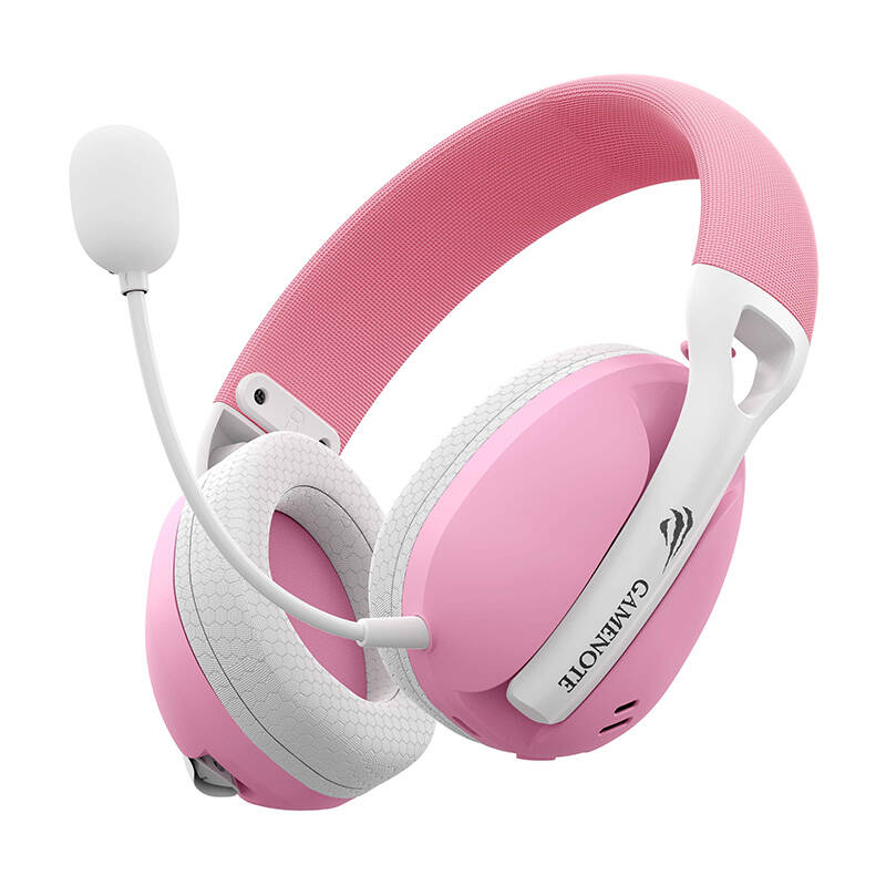 Gaming slušalice Havit Fuxi H1 2.4G (roze)