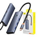 Hub 7u1 Baseus UltraJoy, USB-C - HDMI, VGA, 4xUSB 3.0, PD (sivo)