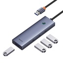 4u1 Hub Baseus UltraJoy USB-A do 4xUSB 3.0 (svemirski sivi)