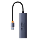 4u1 Hub Baseus UltraJoy USB-A do 4xUSB 3.0 (svemirski sivi)