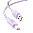 Kabel USB-A na USB-C Mcdodo CA-3655, 100W, 2m (ljubičasti)