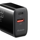 Punjač GaN 33W Mcdodo CH-0921 USB-C, USB-A (crni)