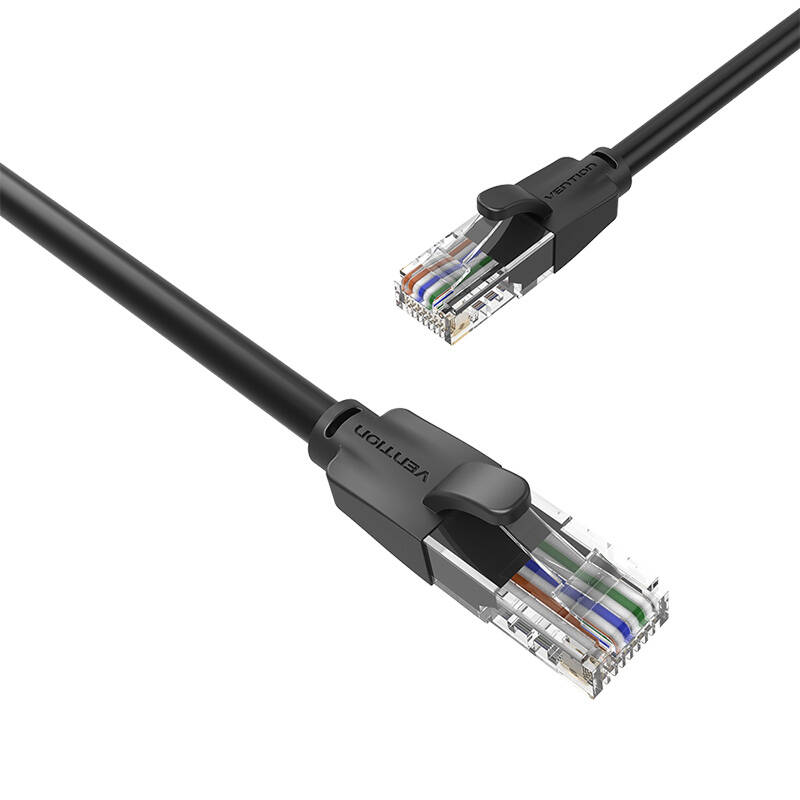 UTP Kategorija 6 Mrežni kabel Vention IBEBK 8m crni