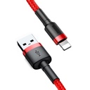 Baseus Cafule USB Lightning kabel 2.4A 1m (crni + crveni)