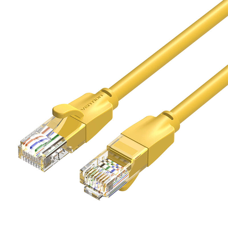 UTP Kategorija 6 Mrežni kabel Vention IBEYF 1m žuta